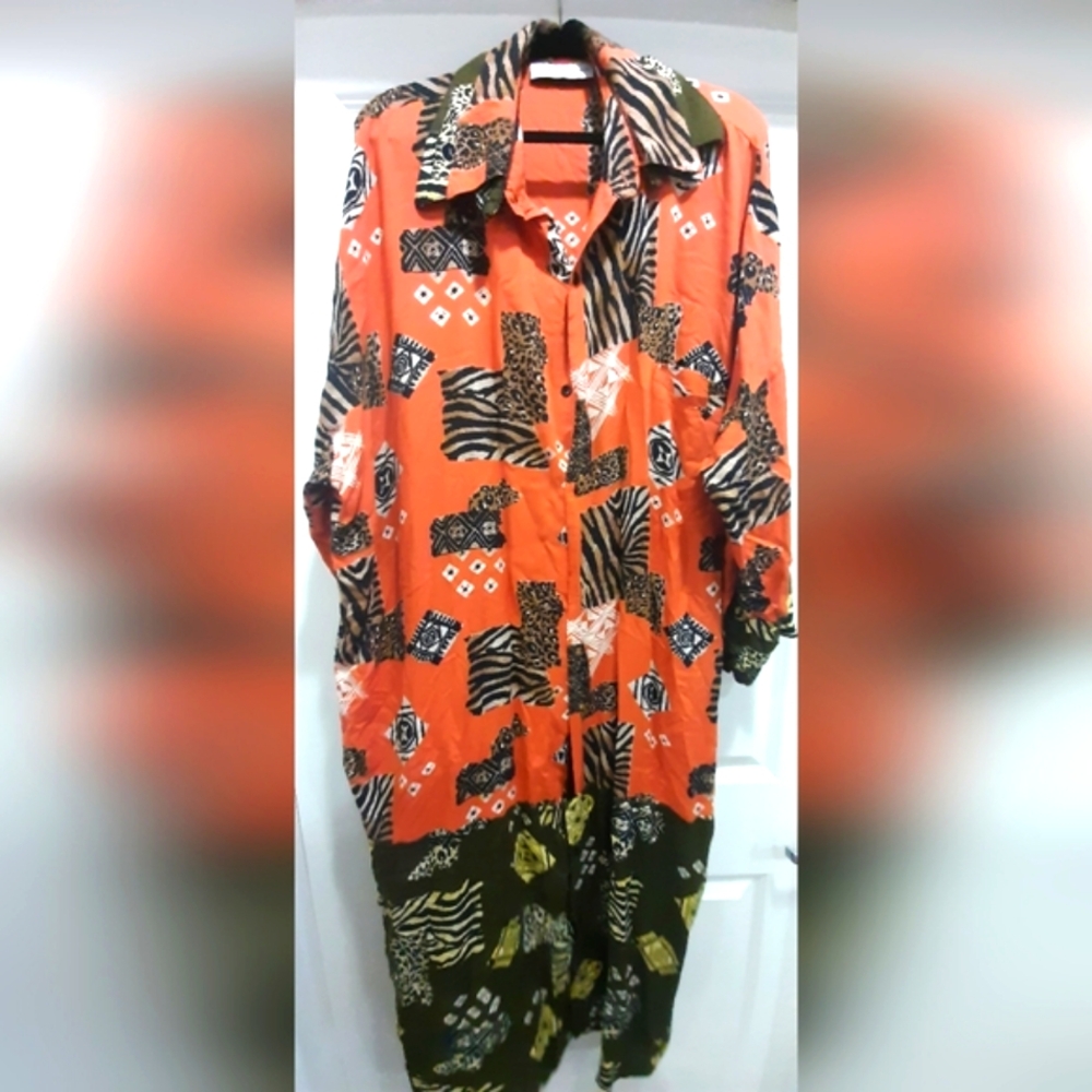 Animal Patterned Dress (3x)